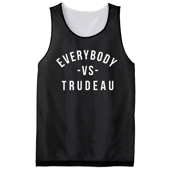 Jonathan Harvey Everybody Vs Trudeau Mesh Reversible Basketball Jersey Tank