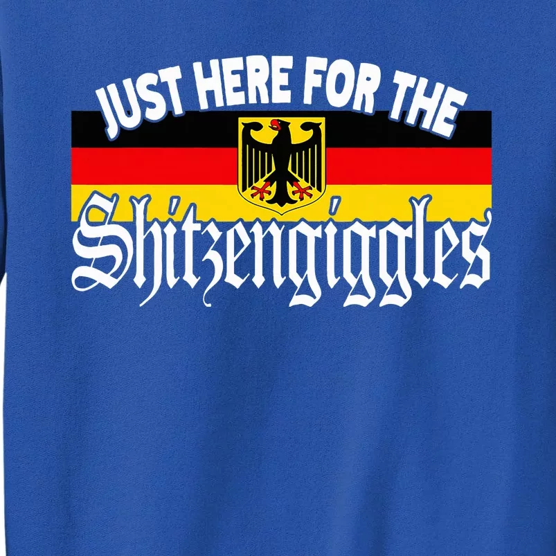 Just Here For The Shitzengiggles Oktoberfest Sweatshirt