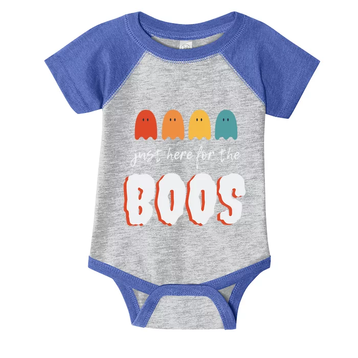 Just Here For The Boos Great Gift Infant Baby Jersey Bodysuit