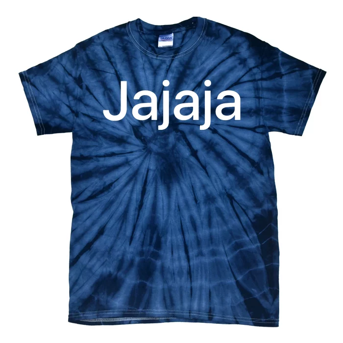 Jajaja Hahaha Funny Laughing In Spanish Mexico Spain Design Tie-Dye T-Shirt