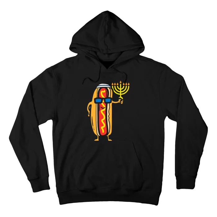 Jewish Hotdog Funny Food Hanukkah Pajamas Chanukah PJs US Hoodie