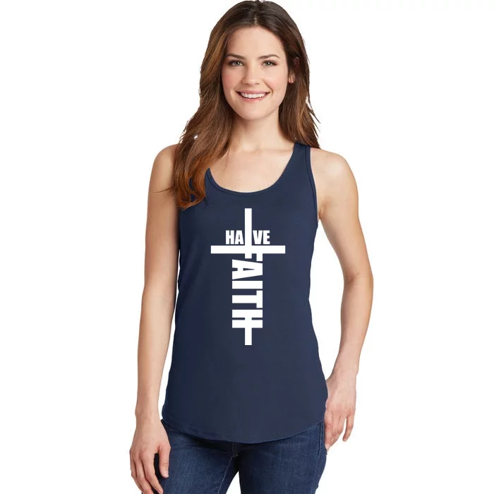 Jesus Have Faith Ladies Essential Tank