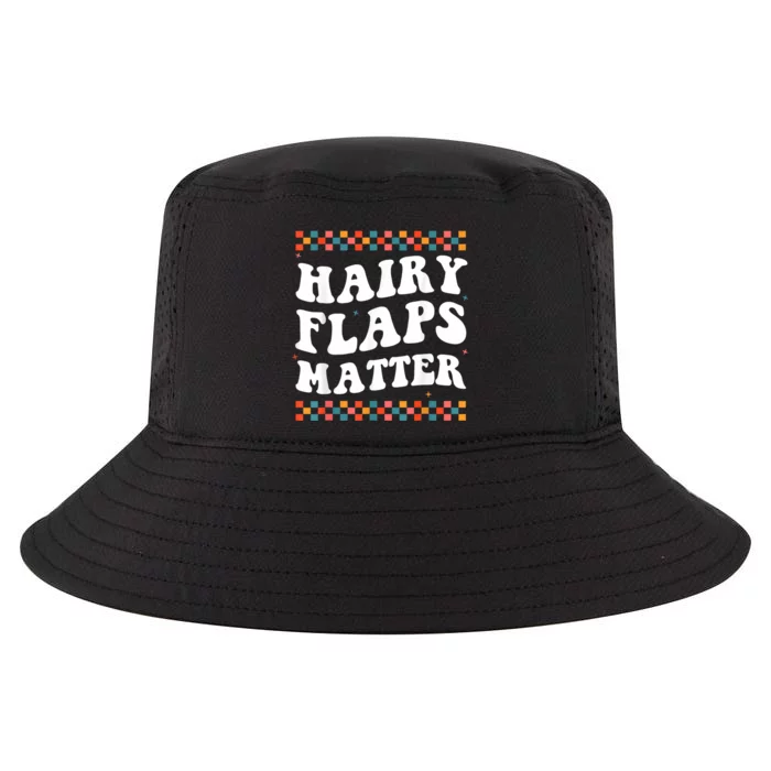 Joke Hairy Flaps Matter Cool Comfort Performance Bucket Hat