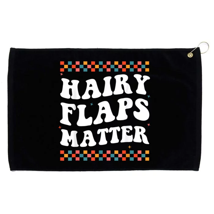 Joke Hairy Flaps Matter Grommeted Golf Towel