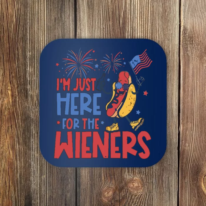 Just Here For The Wieners Coaster