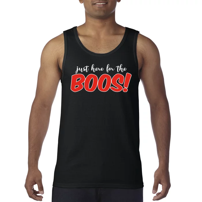 Just Here For The Boos Funny Halloween Tank Top