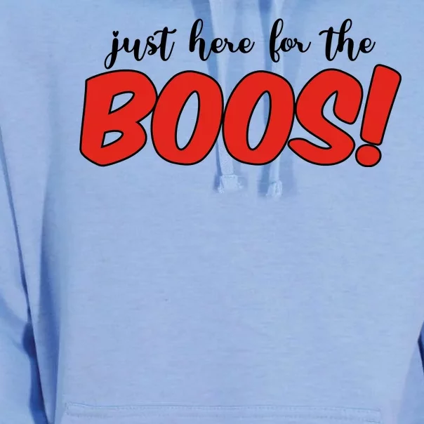 Just Here For The Boos Funny Halloween Unisex Surf Hoodie