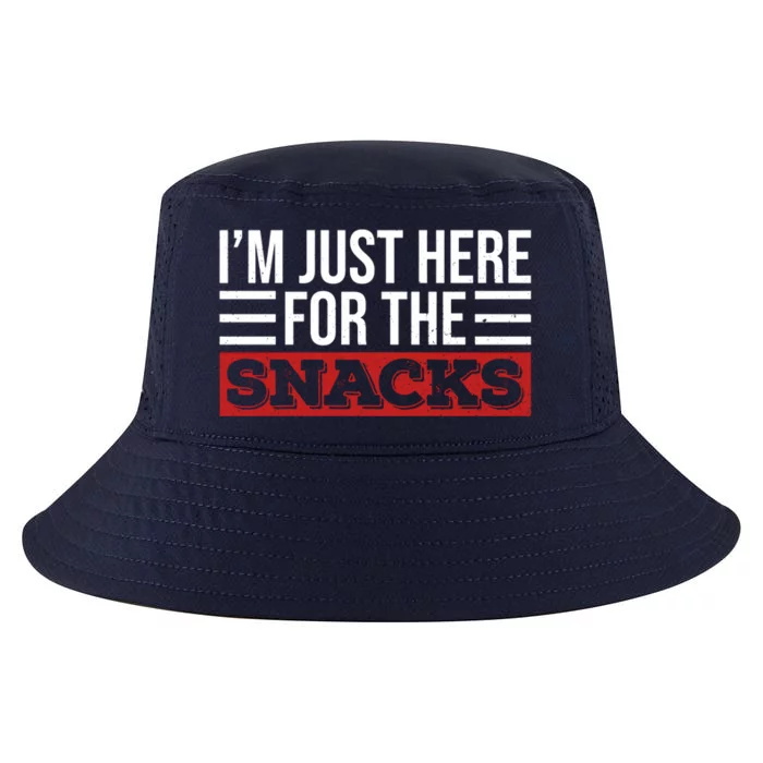 Just Here For The Snacks I Am Just Here For The Snacks Funny Gift Cool Comfort Performance Bucket Hat