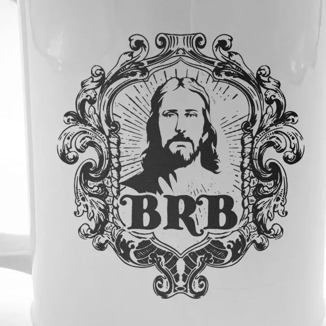 Jesus Humors Good Friday Jesus Be Right Back Easter Front & Back Beer Stein