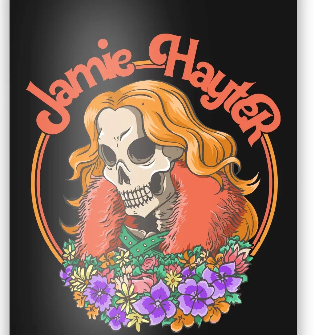 Jamie Hayter Hayteful Skull Poster