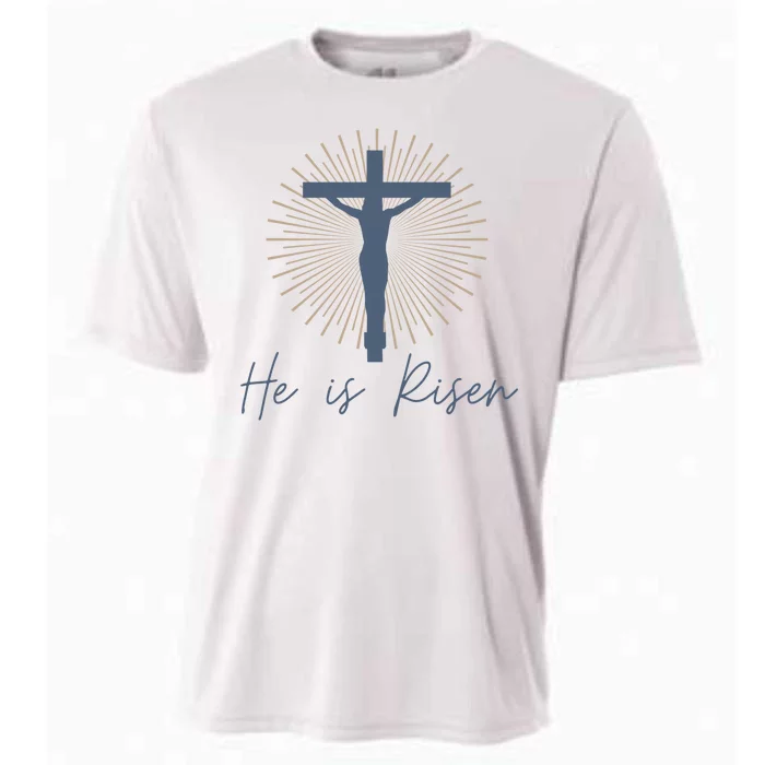 Jesus He Is Risen Easter Cooling Performance Crew T-Shirt