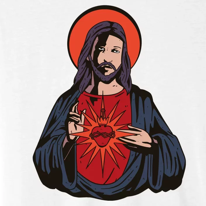 Jesus Heart Illustration ChromaSoft Performance T-Shirt