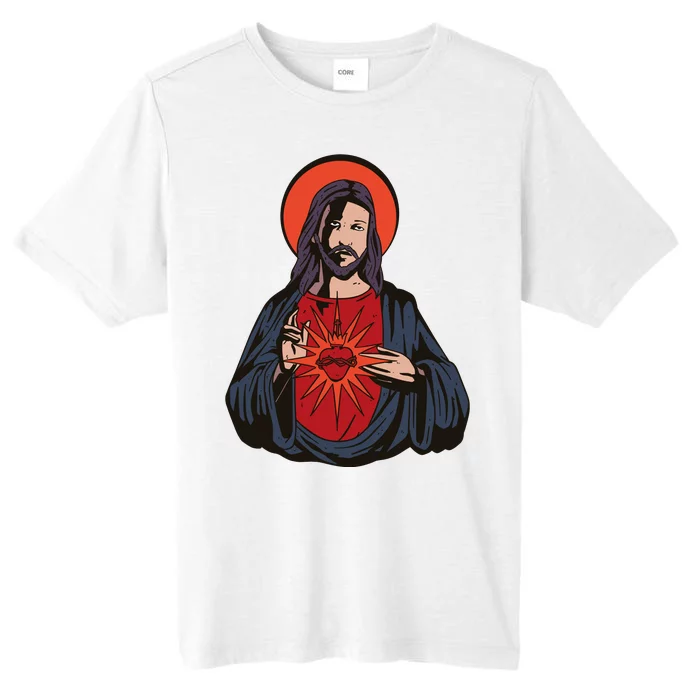 Jesus Heart Illustration ChromaSoft Performance T-Shirt