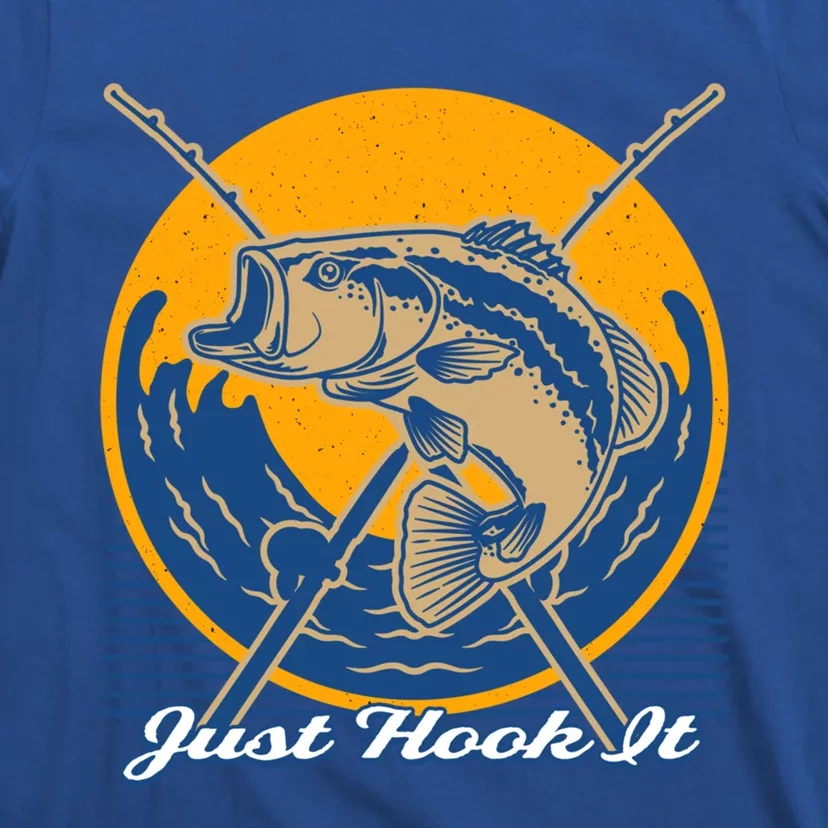 Just Hook It Ocean Fishing Sea Fisher Fish Hunting Gift T-Shirt