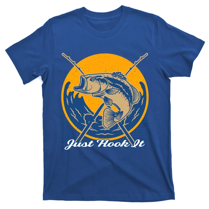 Just Hook It Ocean Fishing Sea Fisher Fish Hunting Gift T-Shirt