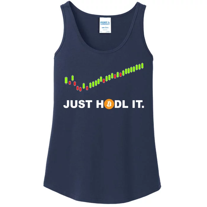 Just Hodl It Funny Crypto Trader Btc Bitcoin Investor Ladies Essential Tank