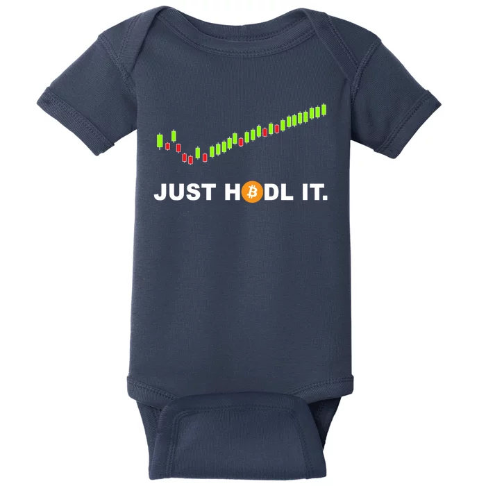 Just Hodl It Funny Crypto Trader Btc Bitcoin Investor Baby Bodysuit