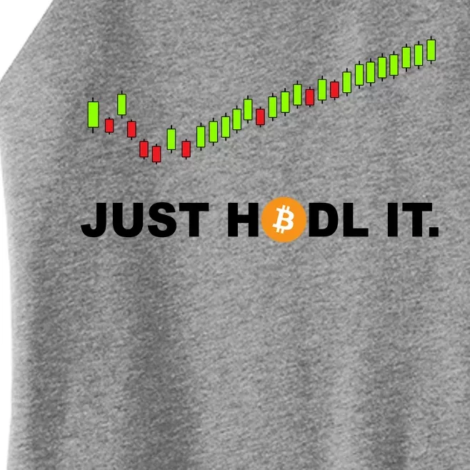 Just Hodl It Funny Crypto Trader Btc Bitcoin Investor Women’s Perfect Tri Rocker Tank