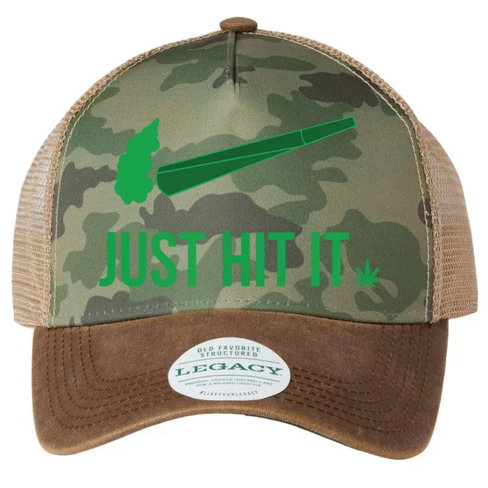 Just Hit It | Cannabis Smoker Legacy Tie Dye Trucker Hat