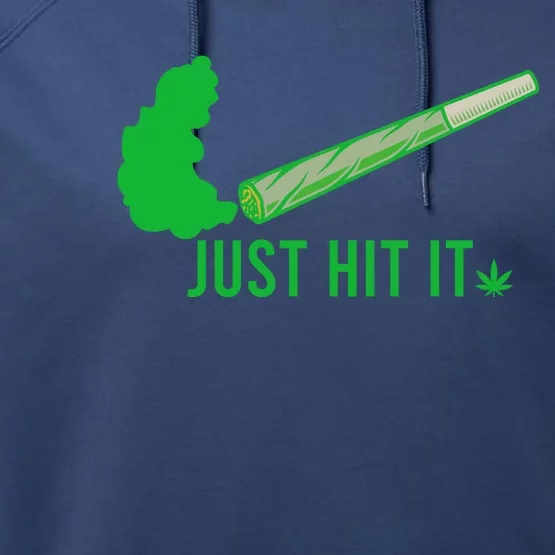 Just Hit It Performance Fleece Hoodie