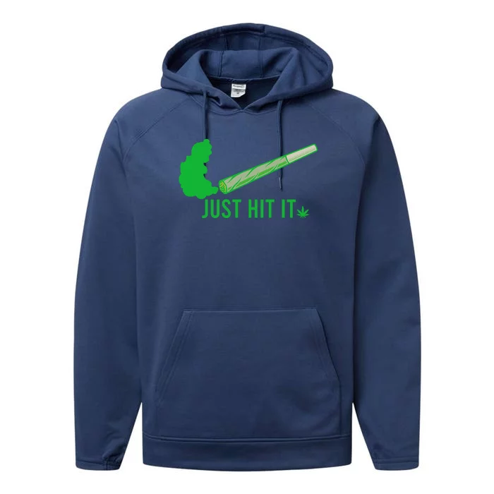 Just Hit It Performance Fleece Hoodie