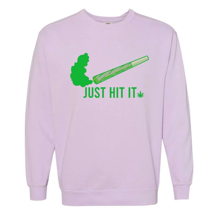 Just Hit It Garment-Dyed Sweatshirt