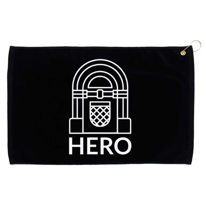 Jukebox Hero Grommeted Golf Towel