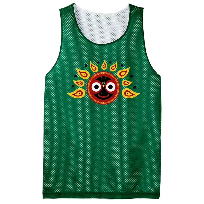 Jagannath Headdress Mesh Reversible Basketball Jersey Tank