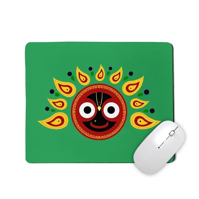 Jagannath Headdress Mousepad