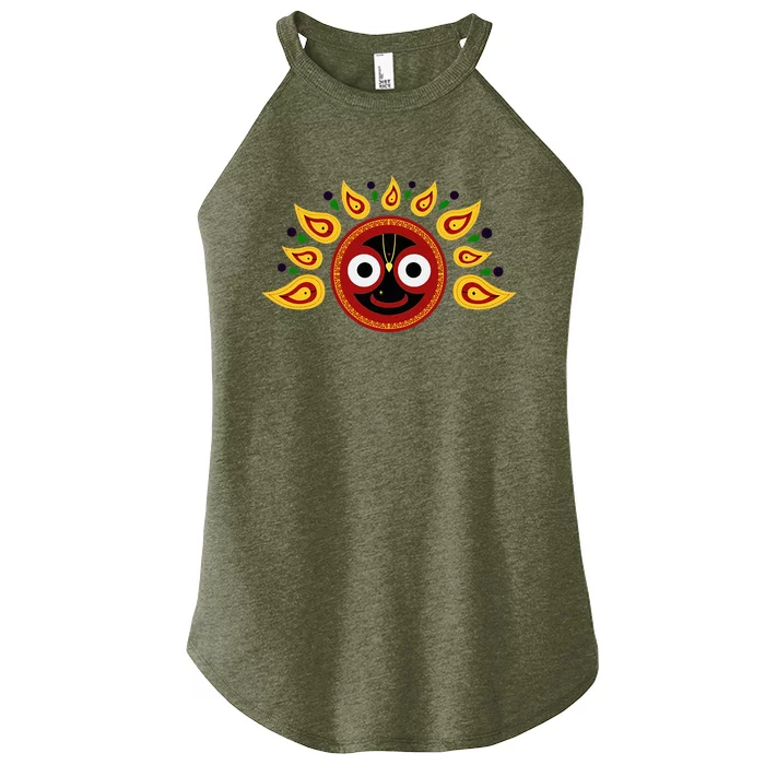 Jagannath Headdress Women’s Perfect Tri Rocker Tank