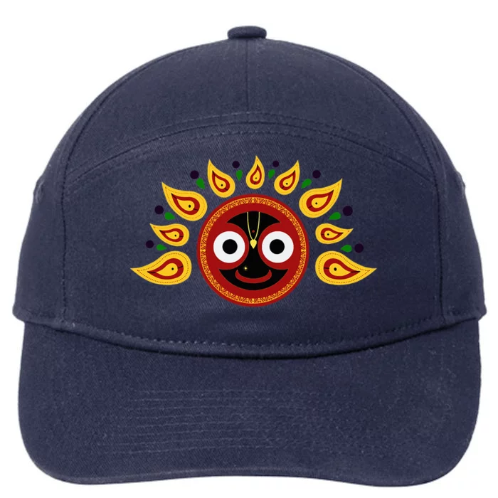 Jagannath Headdress 7-Panel Snapback Hat