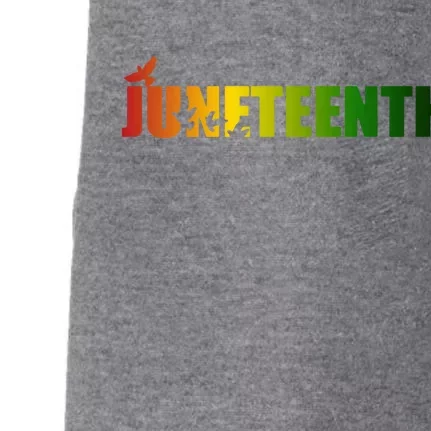 Juneteenth Holiday Logo Doggie 3-End Fleece Hoodie