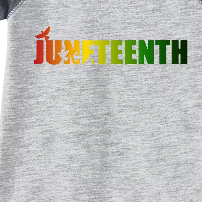 Juneteenth Holiday Logo Infant Baby Jersey Bodysuit