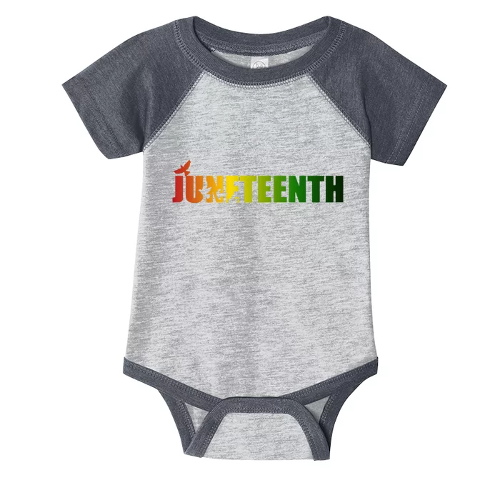 Juneteenth Holiday Logo Infant Baby Jersey Bodysuit