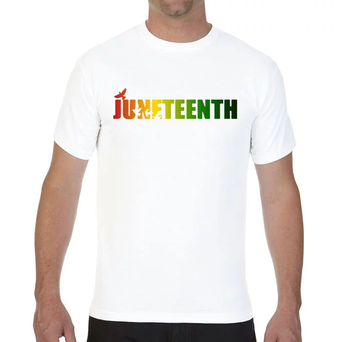 Juneteenth Holiday Logo Comfort Colors T-Shirt