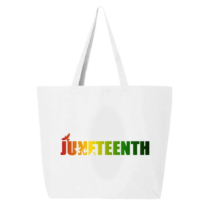 Juneteenth Holiday Logo 25L Jumbo Tote