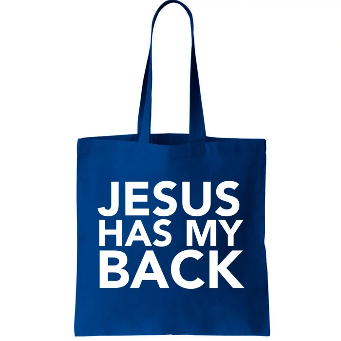 Jesus Has My Back Gift Tote Bag