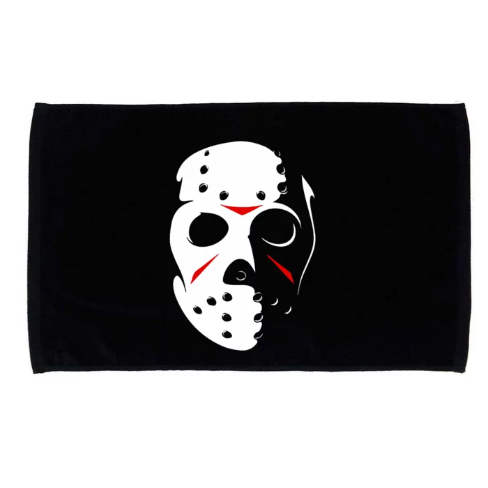 Jason Hockey Mask Halloween Friday 13th Microfiber Hand Towel