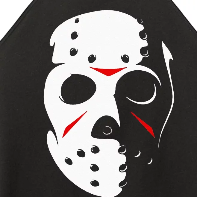 Jason Hockey Mask Halloween Friday 13TH Women’s Perfect Tri Rocker Tank