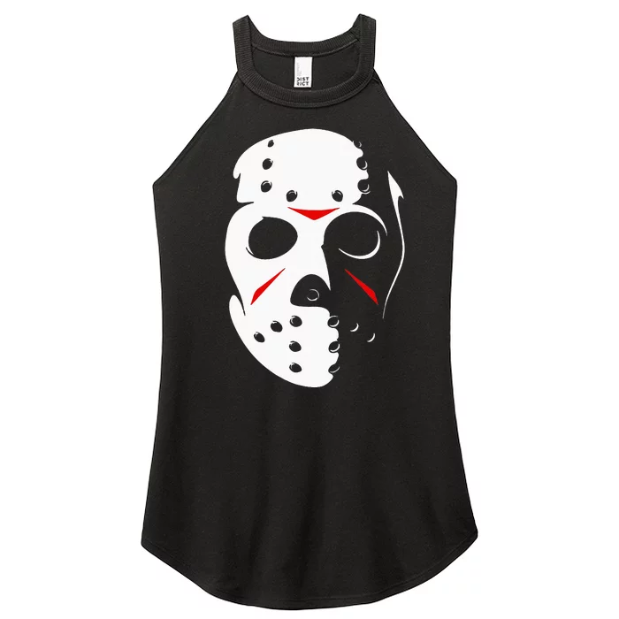 Jason Hockey Mask Halloween Friday 13TH Women’s Perfect Tri Rocker Tank