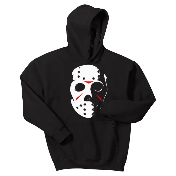 Jason Hockey Mask Halloween Friday 13TH Kids Hoodie