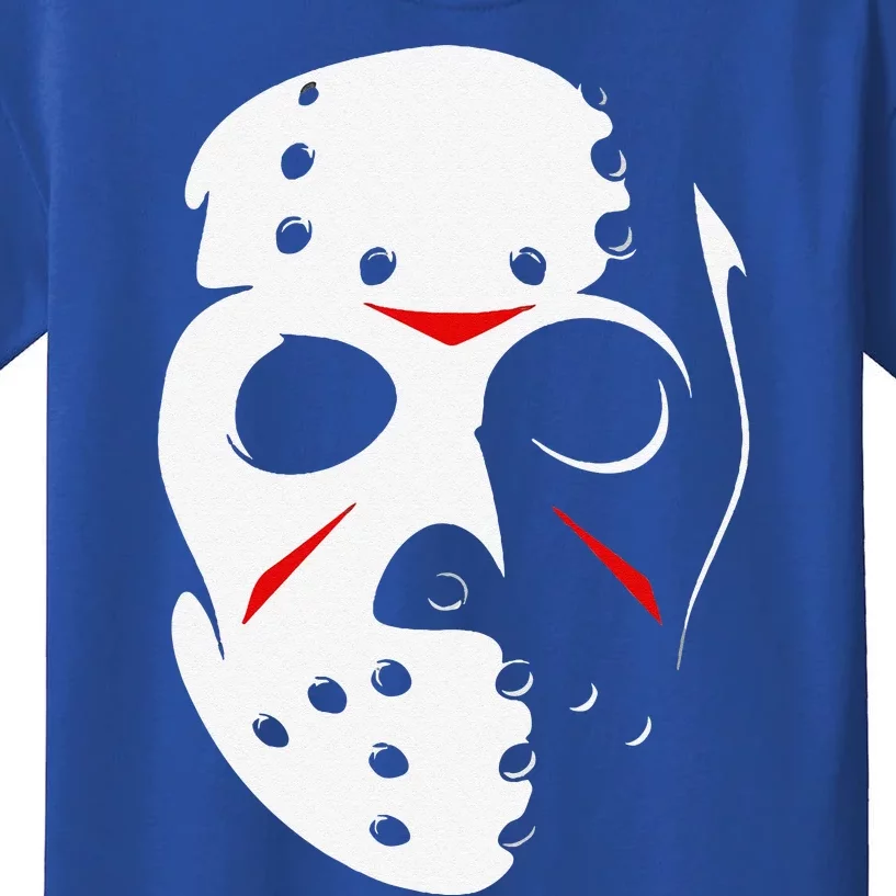 Jason Hockey Mask Halloween Friday 13TH Kids T-Shirt