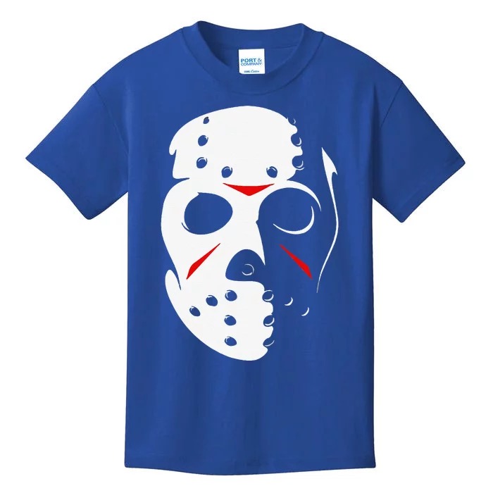 Jason Hockey Mask Halloween Friday 13TH Kids T-Shirt