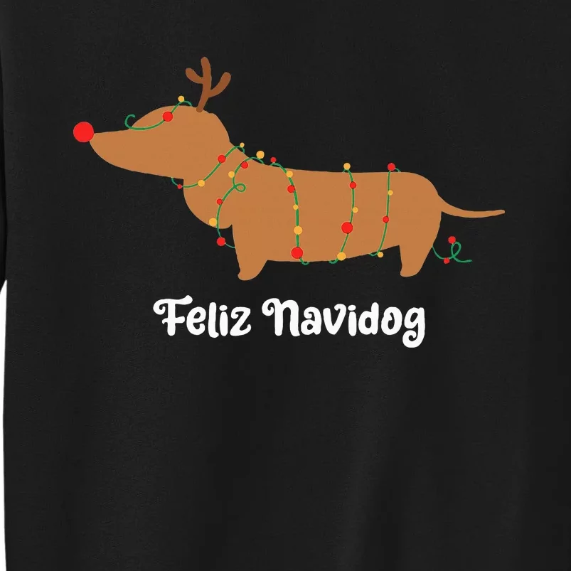 Joyful Holiday Pup Celebration Tall Sweatshirt