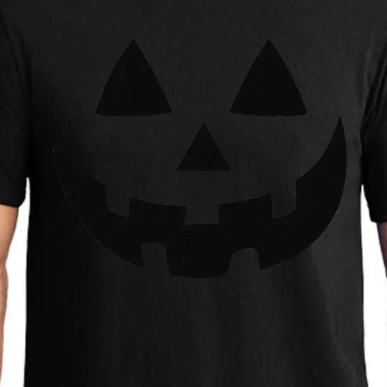 JackOLantern Halloween Pumpkin Face Pajama Set