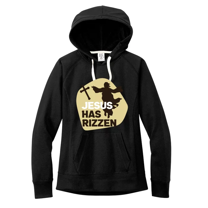 Jesus Has Rizzen Women's Fleece Hoodie