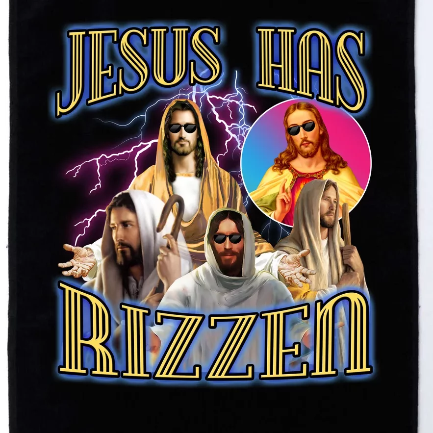 Jesus Has Rizzen Christian Faith Platinum Collection Golf Towel