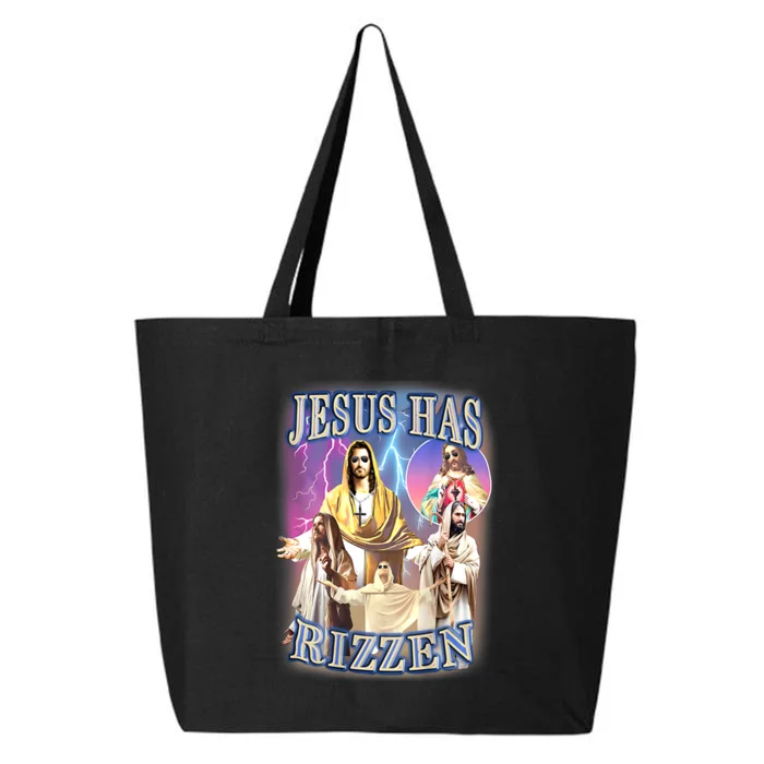 Jesus Has Rizzen 25L Jumbo Tote