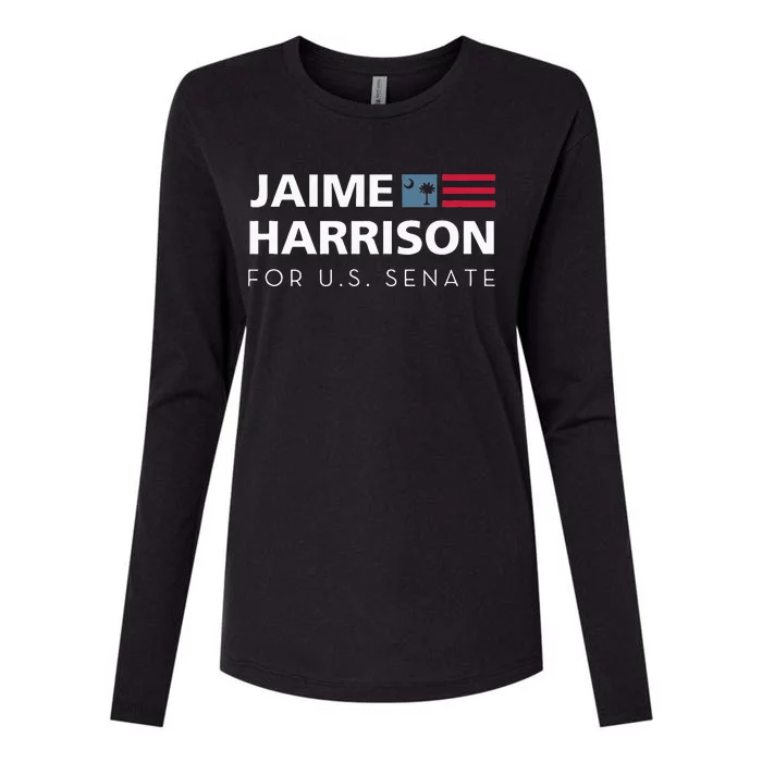 Jaime Harrison Senate 2020 South Carolina Senator Womens Cotton Relaxed Long Sleeve T-Shirt