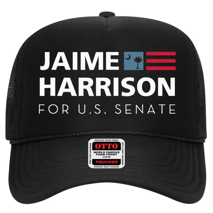 Jaime Harrison Senate 2020 South Carolina Senator High Crown Mesh Trucker Hat